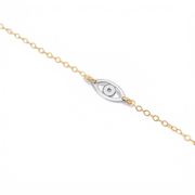 Miriam Merenfeld Jewelry - Mini Charm Necklace by Miriam Merenfeld - (Sterling Silver, Two - Tone or Gold - Vemeil) - ModernTribe