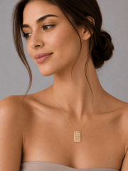 Women of Valor Eishet Chayil ID Necklace