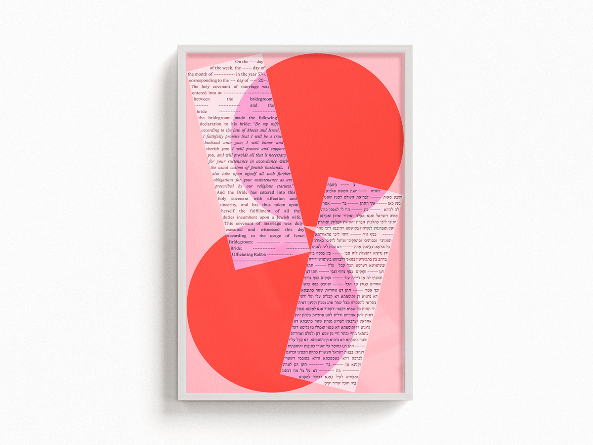 Tchotchke Judaica Ketubah Shapes