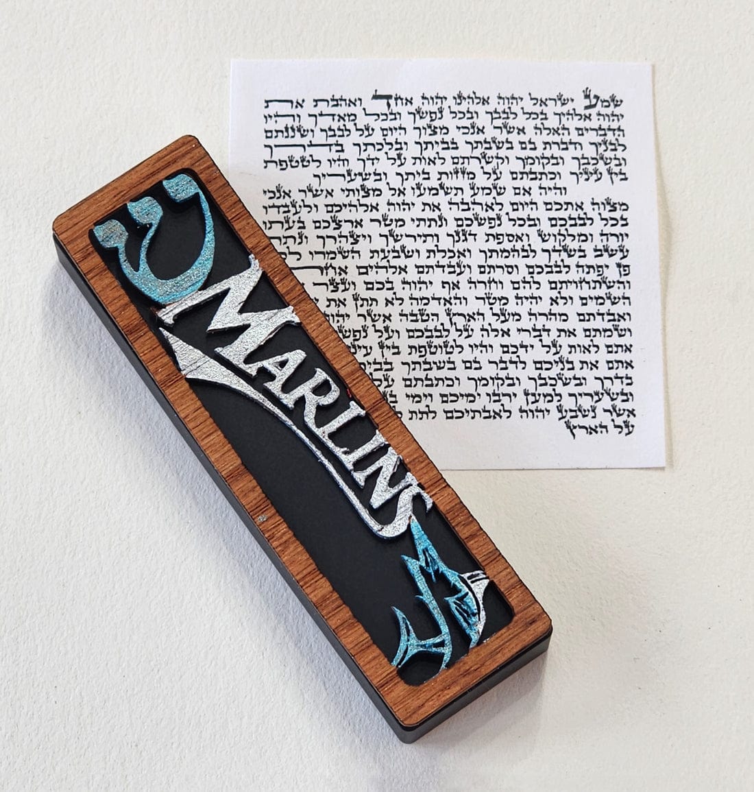 Glenn Grubard Designs - Sports Mezuzah Case by Glenn Grubard - (Choice of Team) - ModernTribe