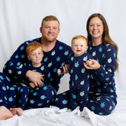 Monica + Andy Dresses Two-Piece Kids Pajama Set Hanukkah Dreidels by Monica + Andy - (Sizes 2T - 14)