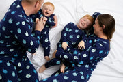 Monica + Andy Pajamas Two-Piece Adults Hanukkah Dreidels Pajama Set by Monica + Andy - (Sizes XS - XL)
