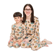 Midrash Manicures Pajamas Shabbat Pop Art Pajamas, Adults Unisex Sizes S - XXL