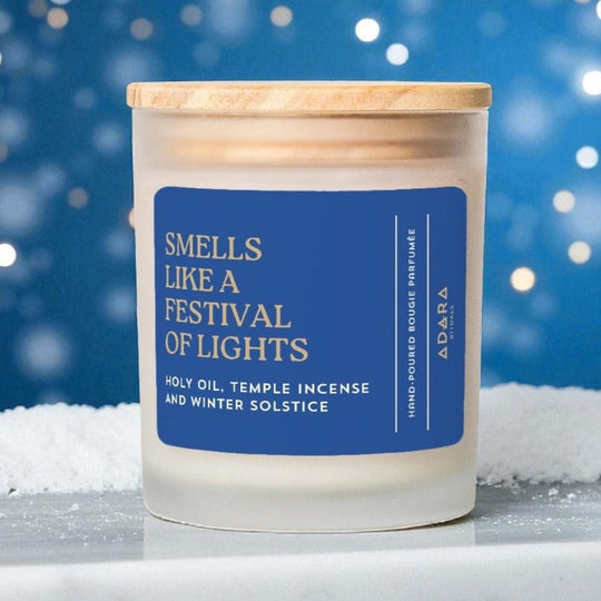 Smells Like a Festival of Lights Scented Candle