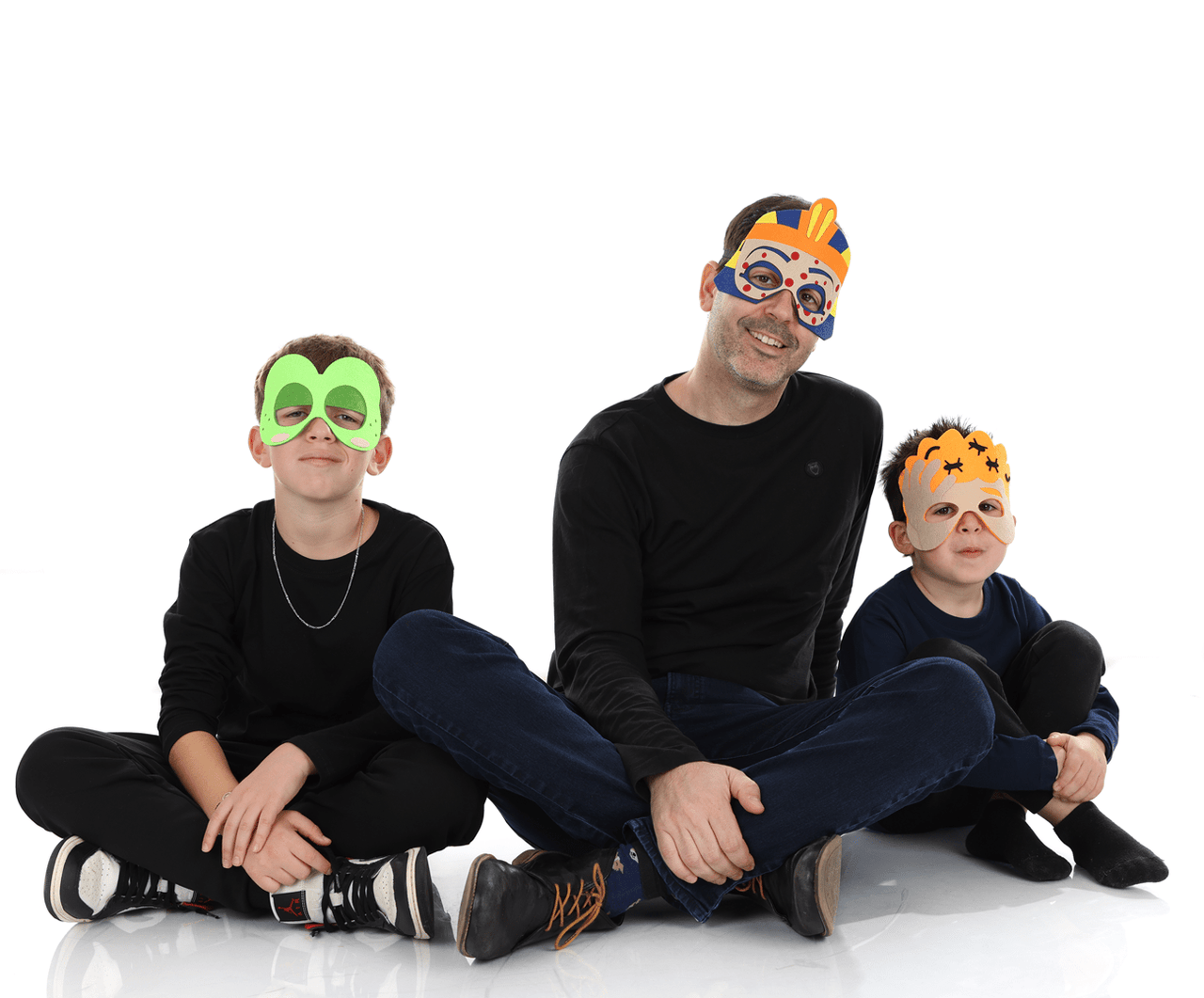Ella and Noah - Passover Felt Masks - ModernTribe