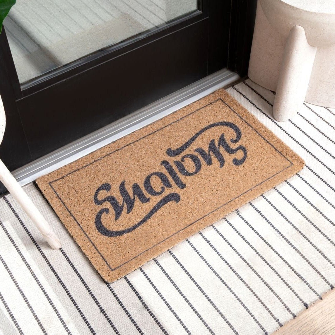 Offbeat Judaica - The Ambigram Shalom Mat - ModernTribe