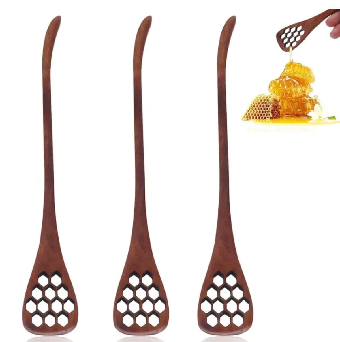 Lucy Nilan Studios - Handmade Classic Honey Pot with Dipper - ModernTribe