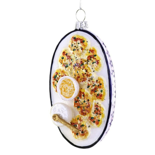 Plate of Latkes Ornament by Cody Foster