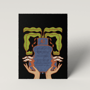 Tchotchke Judaica - Full Cup Ketubah by Tchotchke Judaica (Choice of Black or Tan) - ModernTribe
