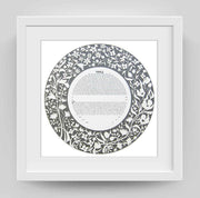 Melanie Dankowicz Ketubahs Garden Ketubah Circle by Melanie Dankowicz - (Choice of Colors)