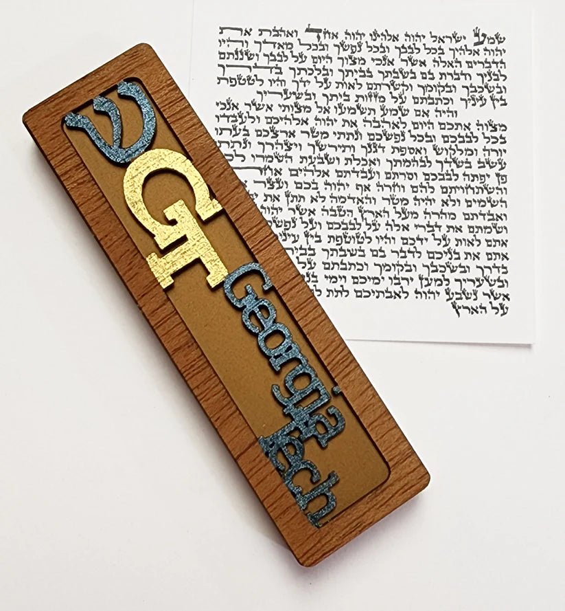 Glenn Grubard Designs - Sports Mezuzah Case by Glenn Grubard - (Choice of Team) - ModernTribe