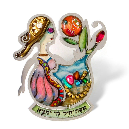 Seeka Woman of Valor Pin