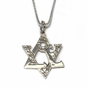 Bareket Jewelry Necklaces Abstract Star of David Necklace.