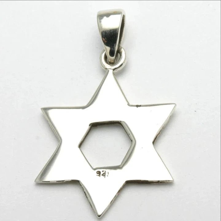 Bareket Jewelry - Woven Star of David Necklace - Sterling Silver - ModernTribe