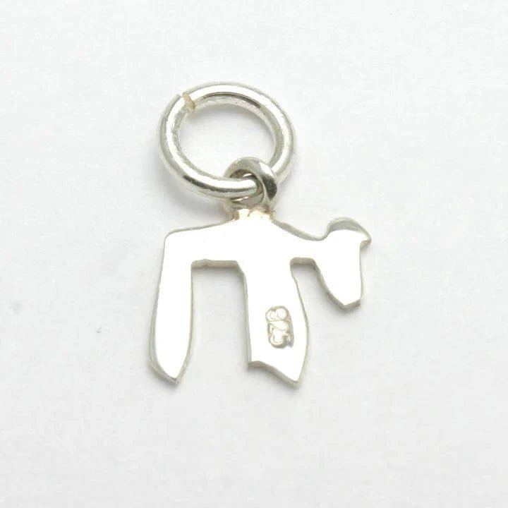 Bareket Jewelry - Small Chai Necklace - Sterling Silver - ModernTribe