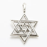 Bareket Jewelry Necklaces Double-Sided Star of David Pendant - Sterling Silver