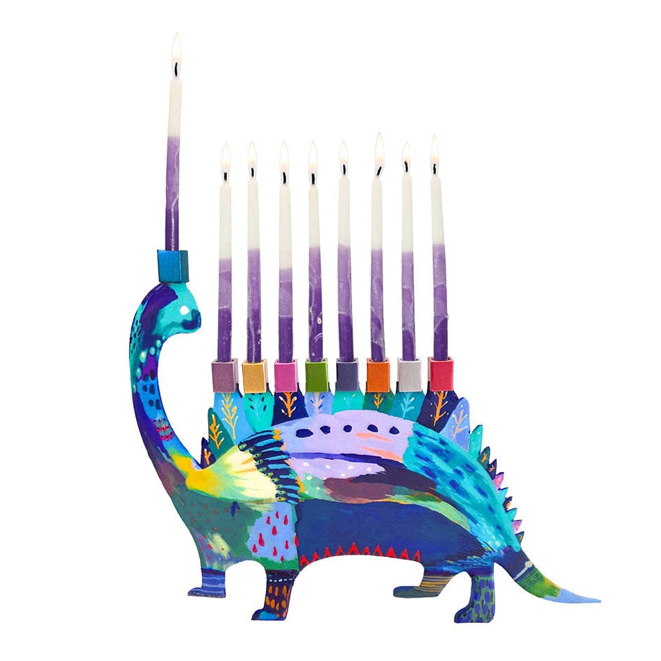 Yair Emanuel - Dinosaur Menorah by Yair Emanuel - ModernTribe