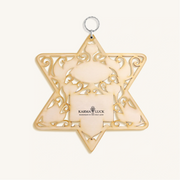 Karma and Luck Wall Hamsas Sacred Fusion Evil Eye and Star of David Gemstone Home Blessing