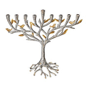 Yair Emanuel Menorahs Birds on a Tree of Life Menorah by Yair Emanuel