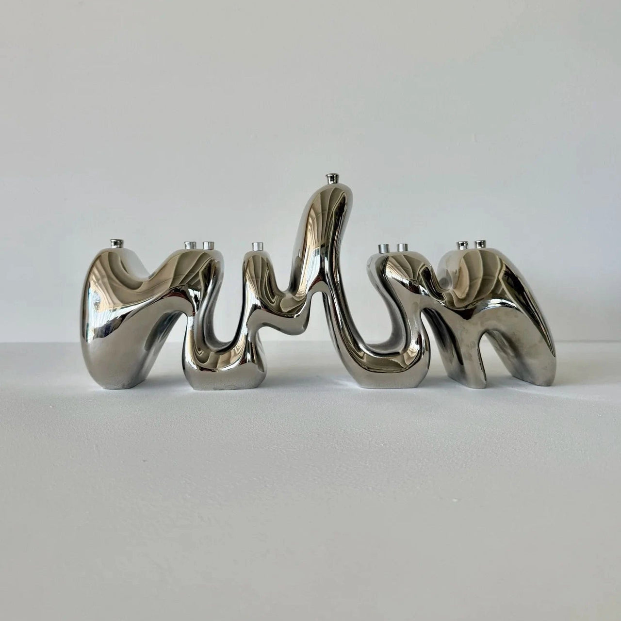 Hannah Polskin - Nickel Menorah by Hannah Polskin - ModernTribe