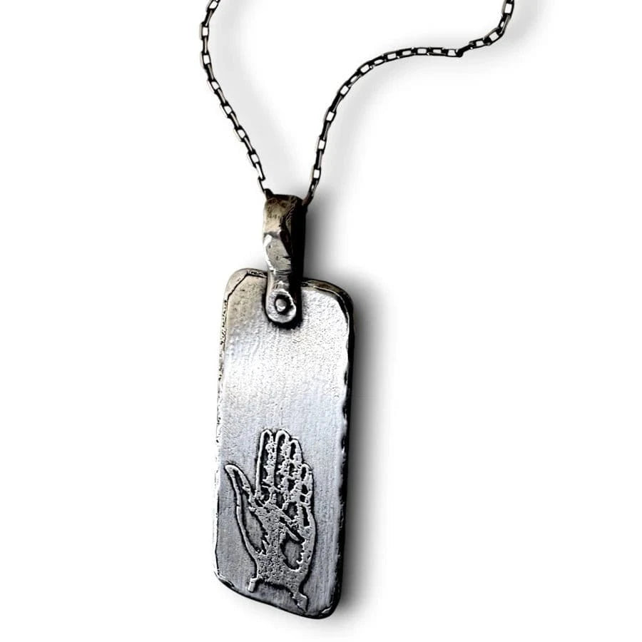 Marla Studio - Hamsa Hand Necklace by Marla Studio - Sterling Silver - ModernTribe