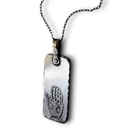 Marla Studio - Hamsa Hand Necklace by Marla Studio - Sterling Silver - ModernTribe