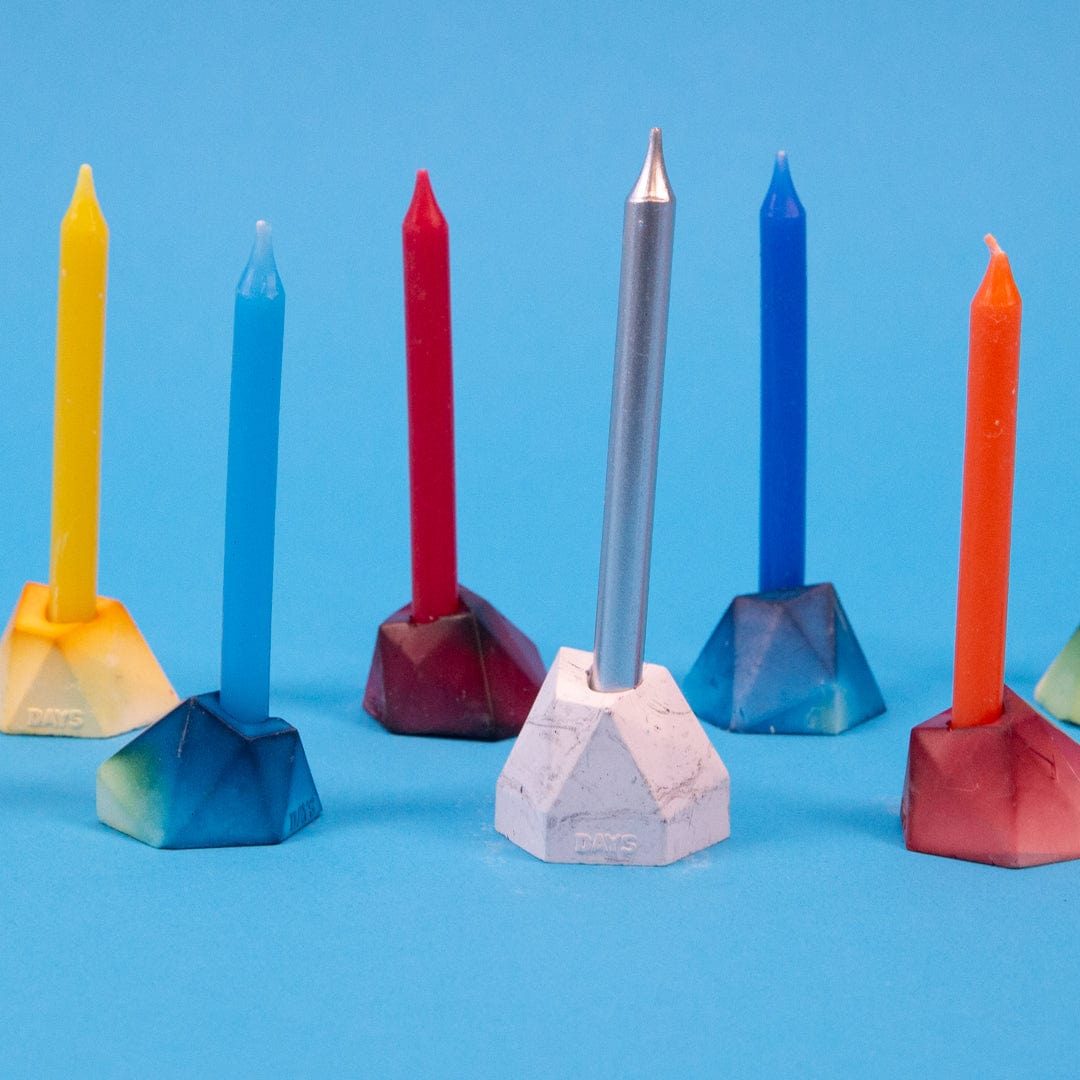 Days United - Hanukkah Color Coded Candles - ModernTribe