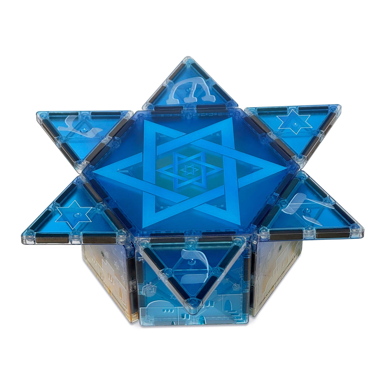 CreateOn - Hanukkah Magnetic Tiles Starter Set - ModernTribe