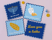 The Nosh Table Napkins Everybody Wants This Hanukkah Cocktail Napkins - Set of 4