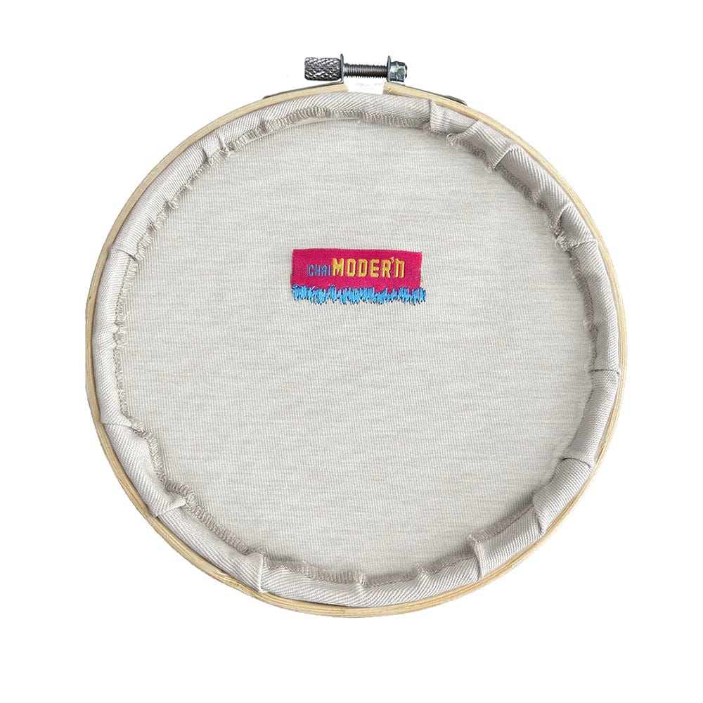 Chai Modern - Embroidered Candle Lighting Hoop Art - ModernTribe