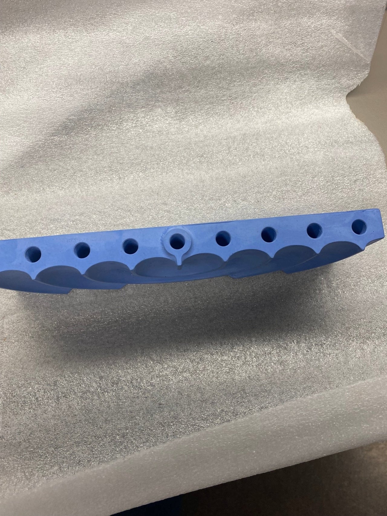 Logifaces - Concrete RIpple Menorah - ModernTribe