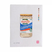 Allison Ivy - Gefilte Fish Jar Needlepoint Kit - ModernTribe