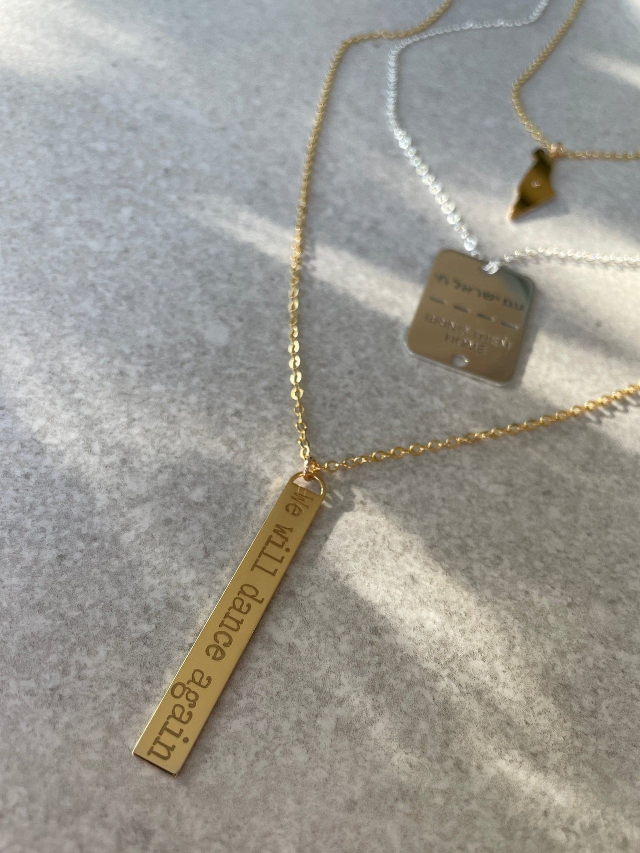Miriam Merenfeld Jewelry - Mia, We Will Dance Again Necklace 100% of Profits Donated - (Sterling Silver or Gold - Plated) - ModernTribe
