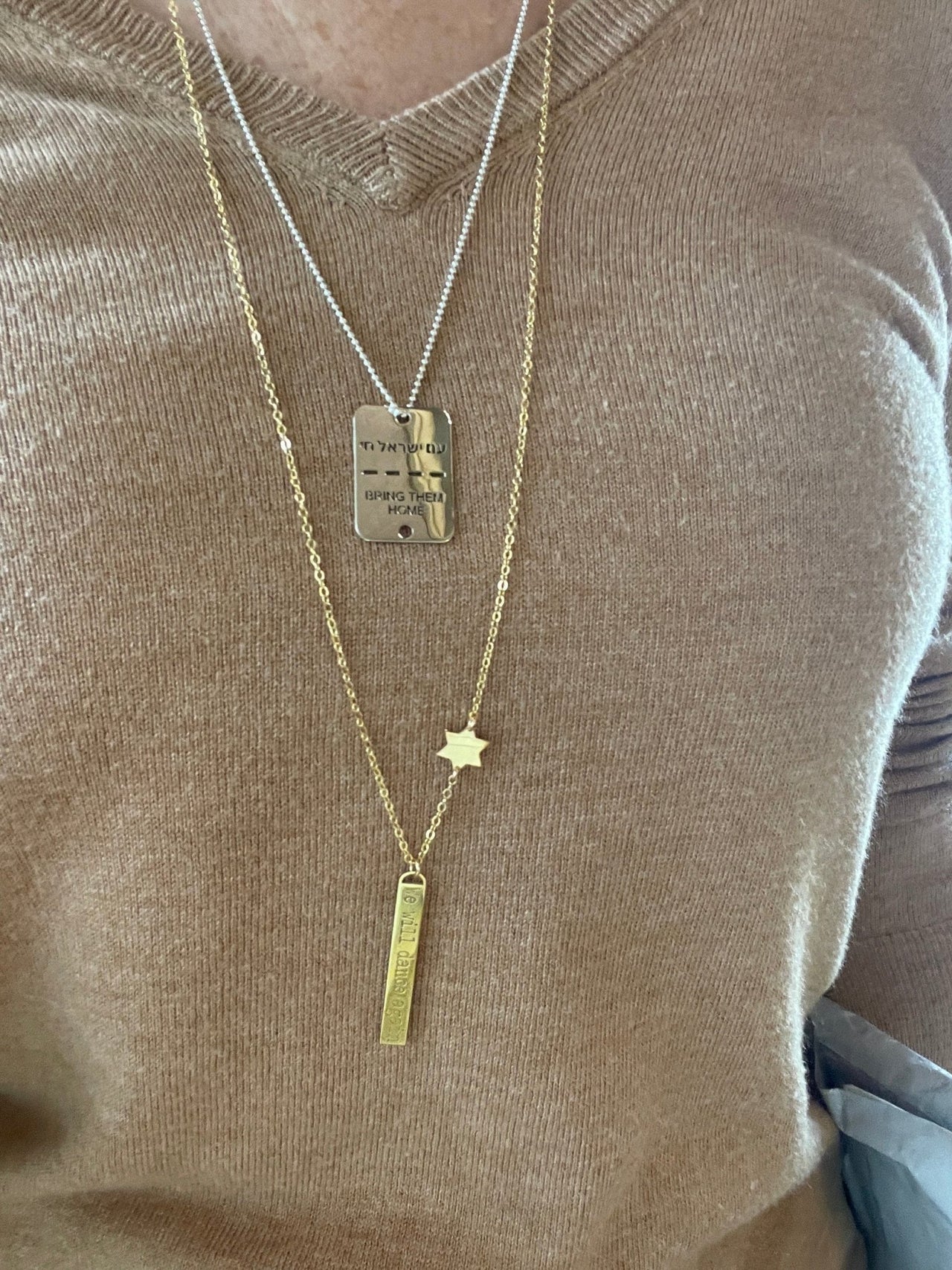 Miriam Merenfeld Jewelry - Mia, We Will Dance Again Necklace 100% of Profits Donated - (Sterling Silver or Gold - Plated) - ModernTribe