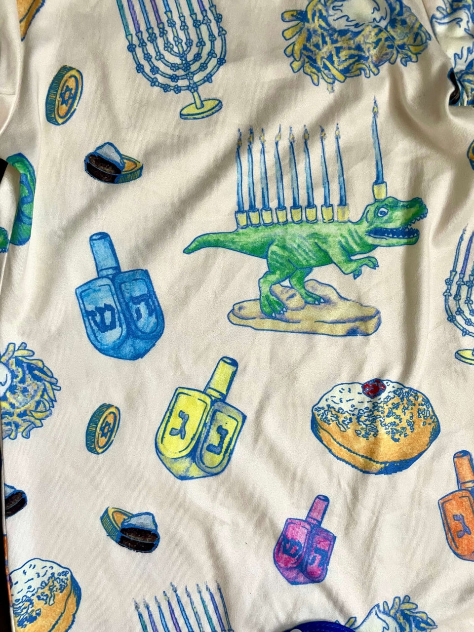 Amy Kritzer Becker - Hanukkah Light and Latkes Women's Pajamas - (Sizes S - 4XL) - ModernTribe