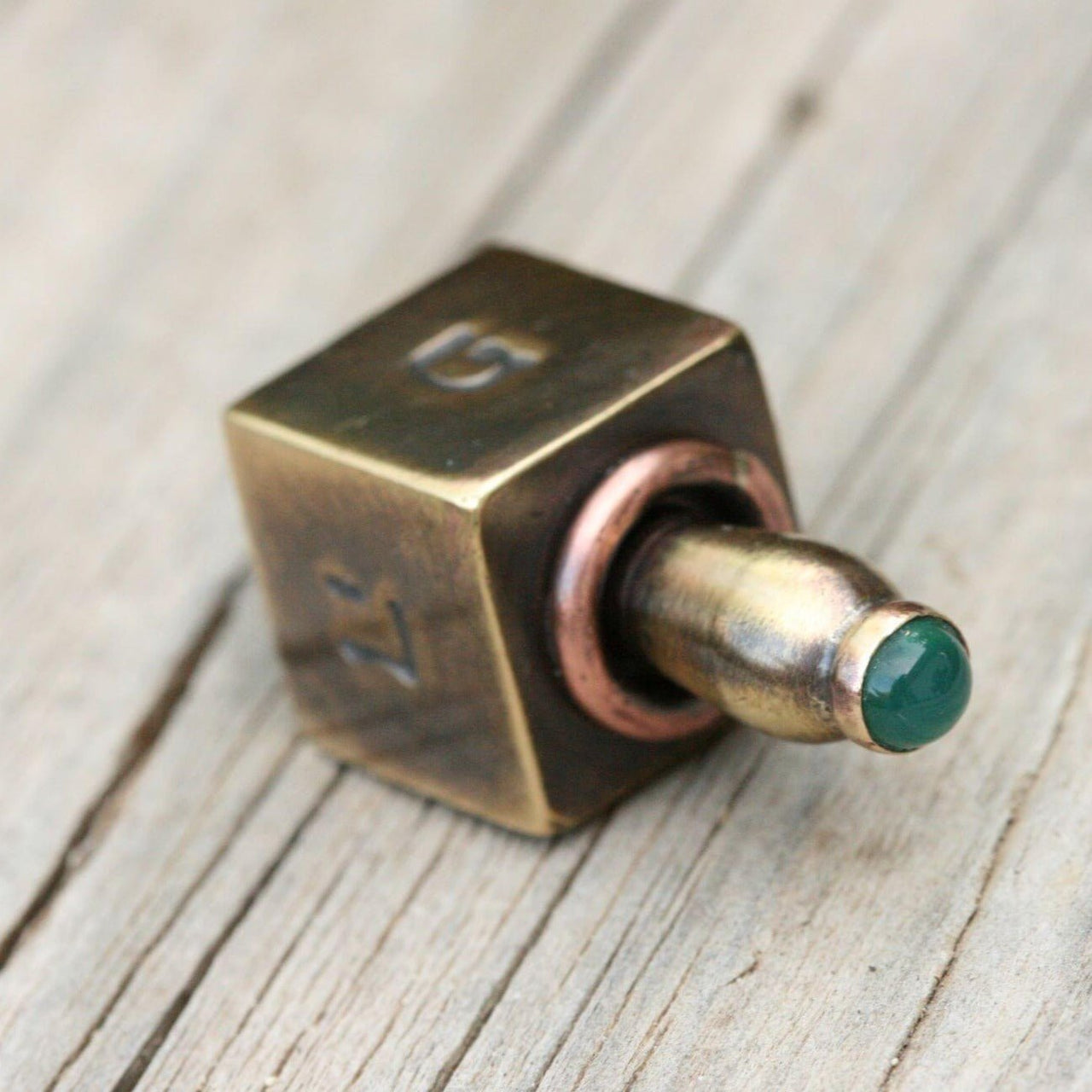 Judaica Art Design - Brass Handmade Dreidels - (Choice of Style) - ModernTribe