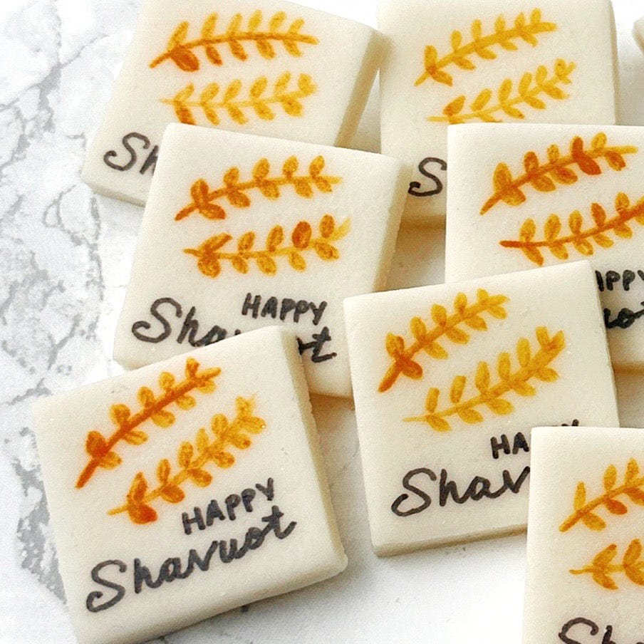 Marzipops - Marzipan Happy Shavuot Placecards - ModernTribe