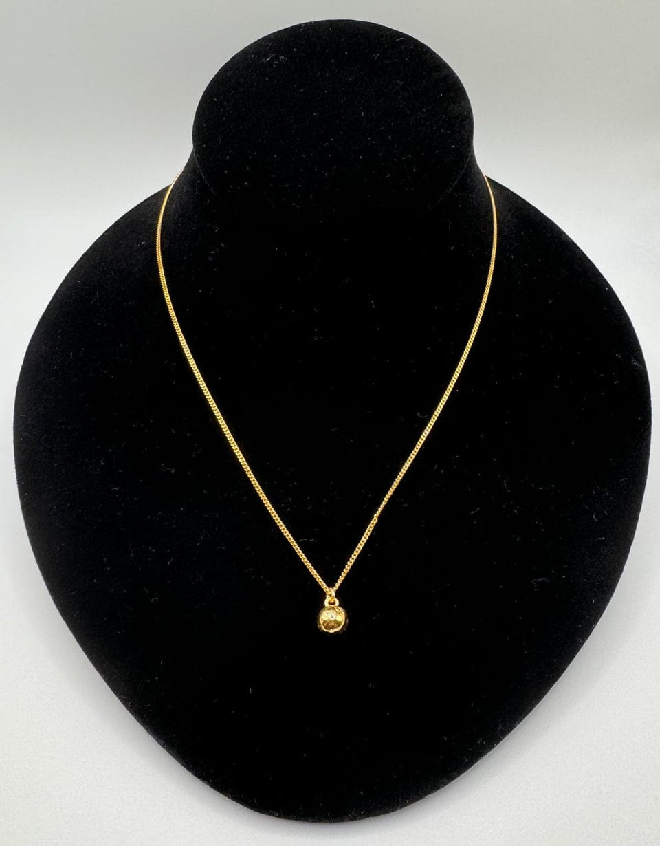 Banana Menorah - Matzah Ball Charm Necklace - 14k Gold, Gold Vermeil or Sterling Silver - ModernTribe