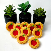 Marzipops Food Rosh Hashanah Linzer Apples