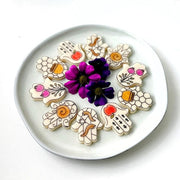 Marzipops Food Rosh Hashanah Hamsa Placecards
