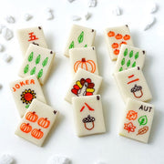 Marzipops Food Marzipan Autumn Mahjong Tiles