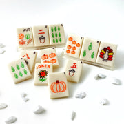 Marzipops Food Marzipan Autumn Mah Jongg Tiles