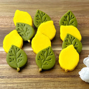 Marzipops Food Marzipan Sukkot Etrog and Leaf Collection