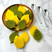 Marzipops Food Marzipan Sukkot Etrog and Leaf Collection