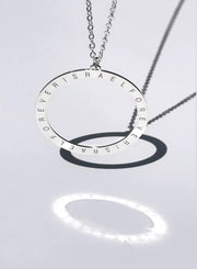 Miriam Merenfeld Jewelry Necklaces Israel Forever Necklace - (Sterling Silver or Gold-Plated)