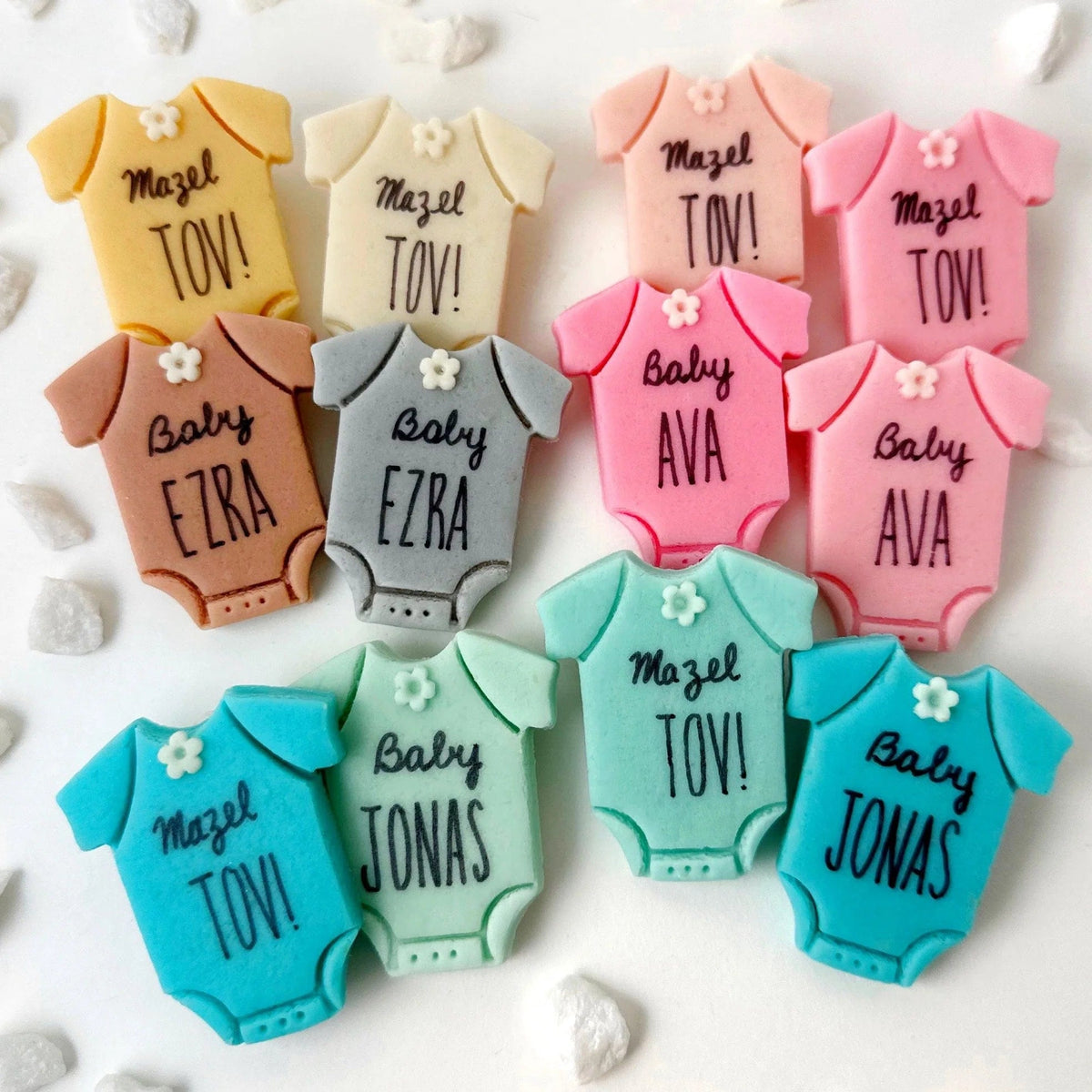 Marzipops - Marzipan Jewish Baby Naming Onesies - ModernTribe