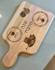 Dear Deer Crafts - Maple Wood Apples and Honey Board - ModernTribe