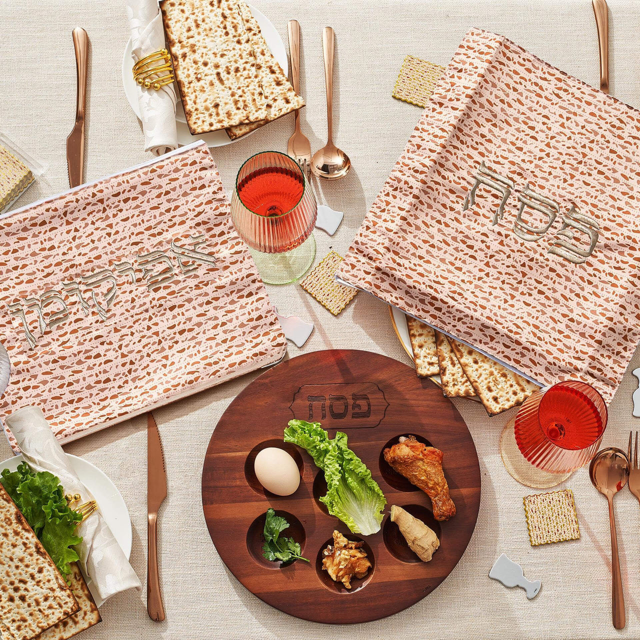 Rite Lite - Matzah Print Afikoman Bag - ModernTribe