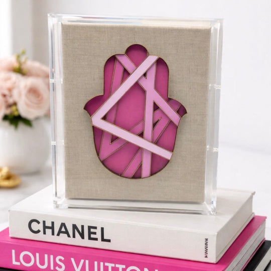 Framed Ombre Hamsa - Choice of Solid Colors