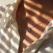 HOTCROWN - Personalized Enamel Letter Necklace - 14k Yellow Gold - ModernTribe